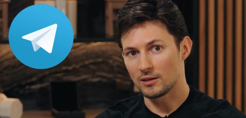 Pavel Durov saat diwawancara Tucker Carlson