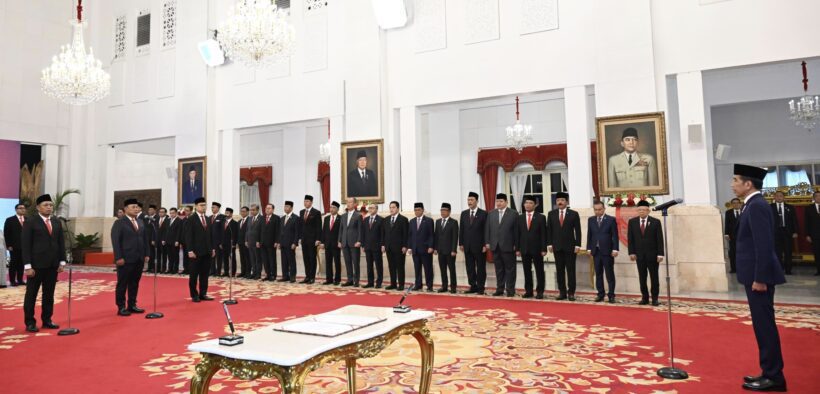 Reshuffle Kabinet Agustus 2024 Foto: setneg.go.id